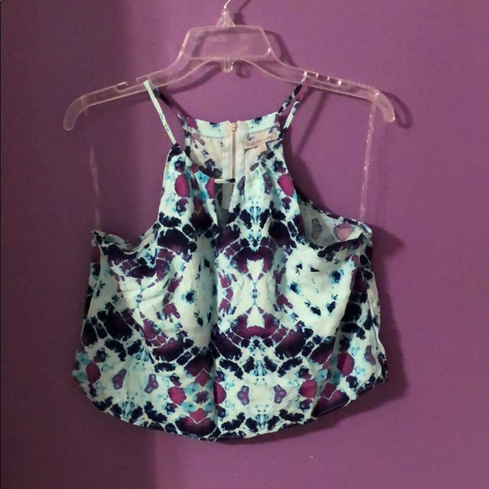 Charlotte Russe Tye Dye Tank Top